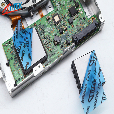 0.5mmt 그래피트 패드 Cpu 다이렉트릭 상수 3.8MHz 쉬운 방출 건설
