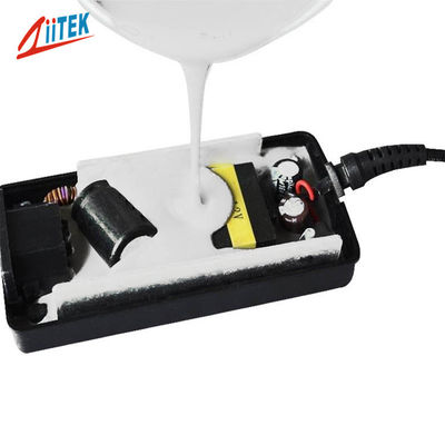 화이트 컬러 두 화합물 2.8W/m-K 열전도 포팅 화합물 LED 및 파워 드라이브 포팅