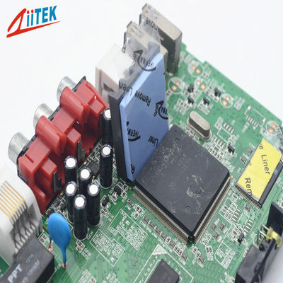 1.5 W/mK 파란색 LED 열 간격 패드 핫 싱크 LED 조명 COB CPU GPU