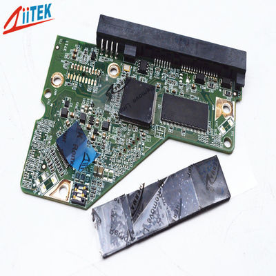 PCB 보드 실리콘 열 패드 단열 전도 패드 전기 열 간격 패드