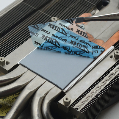 8.5W/mK GPU CPU LED를 위한 실리콘 열 패드 -40~200°C