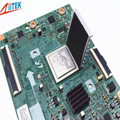 GPU CPU 냉각 패드용 열 실리콘 절연 패드 0.5MM-5.0MM, 자연 점착성으로 추가 접착 코팅 불필요