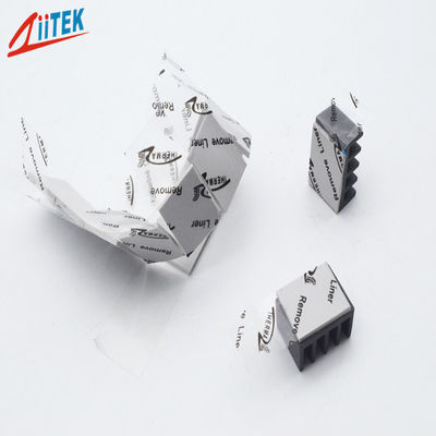 전자 산업 2.3 G/CC 실리콘 열 패드 0.02-0.2mmT