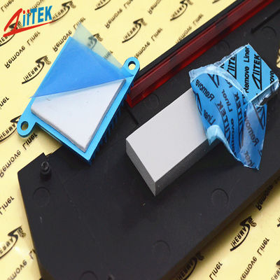 AI 프로세서 AI 서버용 회색 흰색 세라믹 충전 실리콘 열 패드