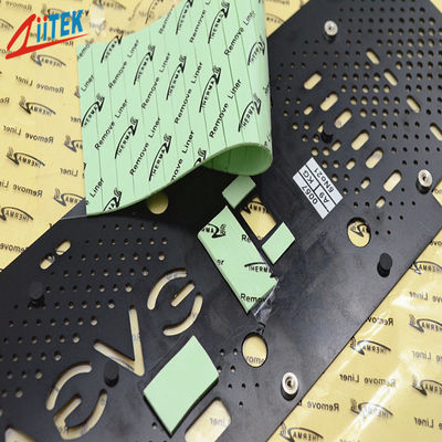 CPU를위한 중국 전문 공장 ROHS 준수 고비용 1.5W/MK 실리콘 열 갭 패드