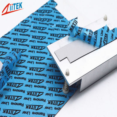 전자기기를 위한 회색 하얀 CPU 써멀 패드